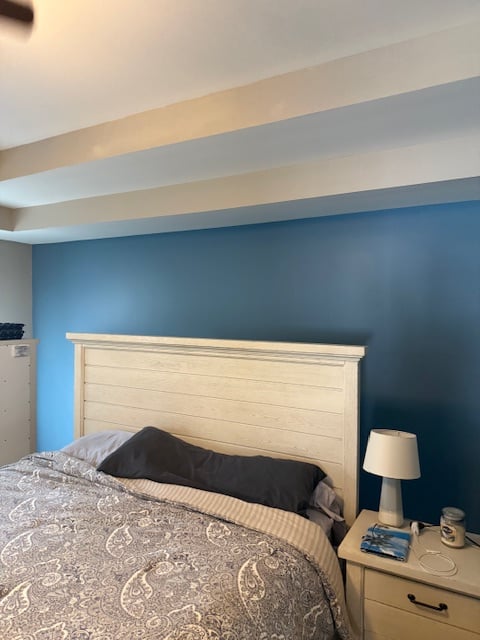 Accent Wall Primary Bedroom Sherwin Williams Duration Home Matte