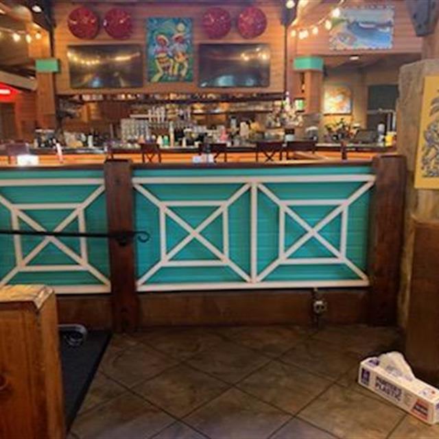 Bahama Breeze Interior of a restaurant/bar We services Raleigh, Durham, Chapel Hill, Wake Forest, Brier Creek, Hillsbourough, Pittsboro, Rolesville with Sherwin Williams, Ben Moore paints for Interior, Exterior, cabinets, Decks, & commerical