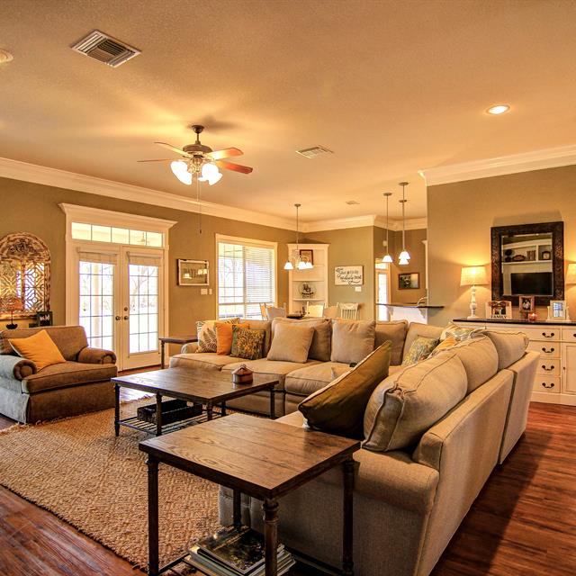 Beige family room