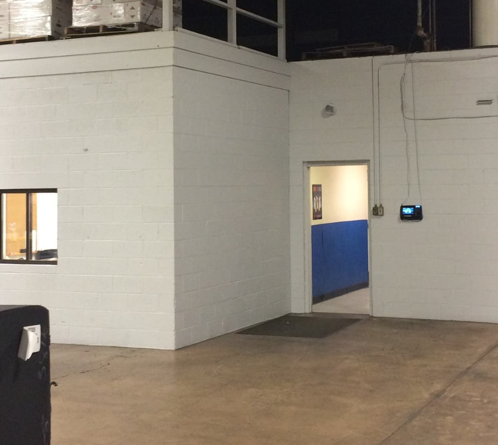 Commercial Painting Warehouse white walls
