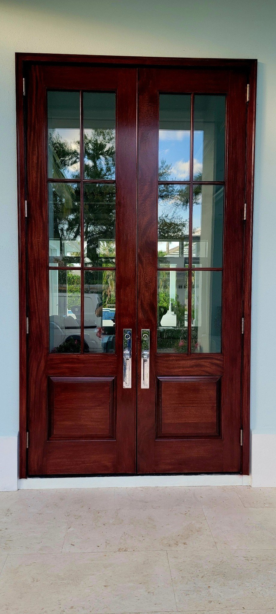 Custom Stain Front Door