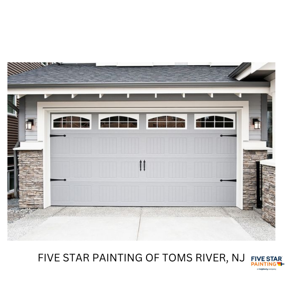 EXTERIOR GARAGE DOOR AND TRIM