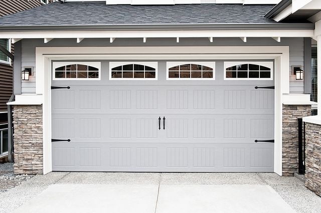 grey garage