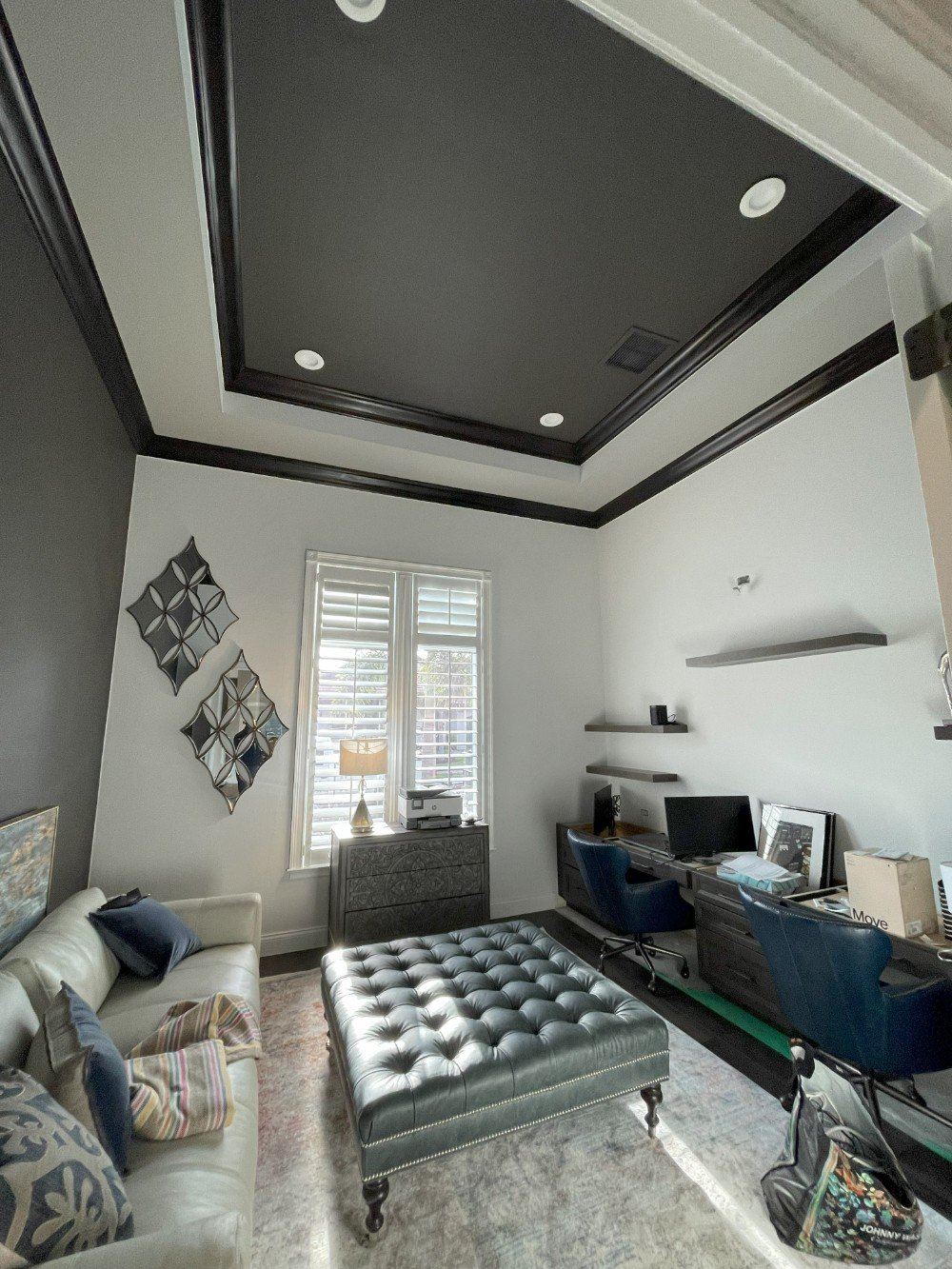 Home Office Tray Ceiling