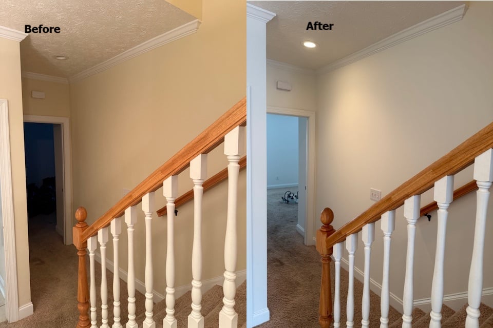 Interiors repaint wall and trim Auburn