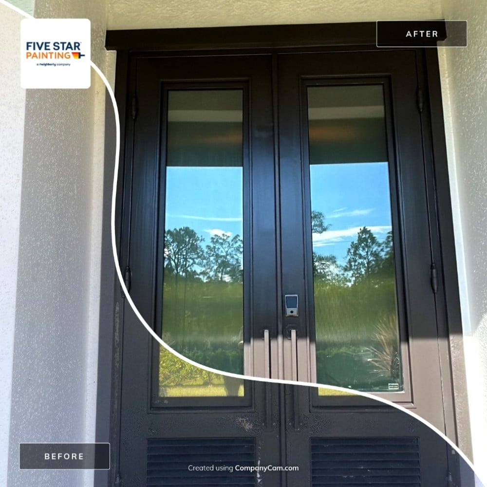 Metal Door Resurface and Repaint