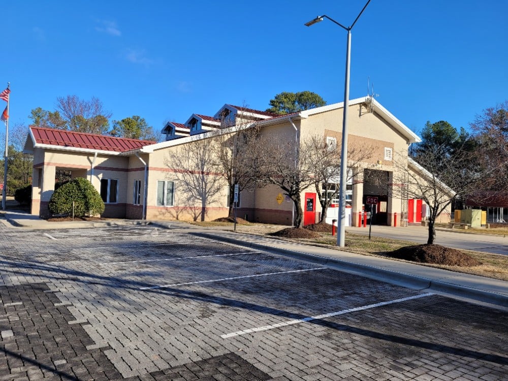 Morrisville Fire station We services Raleigh, Durham, Chapel Hill, Wake Forest, Brier Creek, Hillsbourough, Pittsboro, Rolesville with Sherwin Williams, Ben Moore paints for Interior, Exterior, Cabinets, Decks, & Commerical