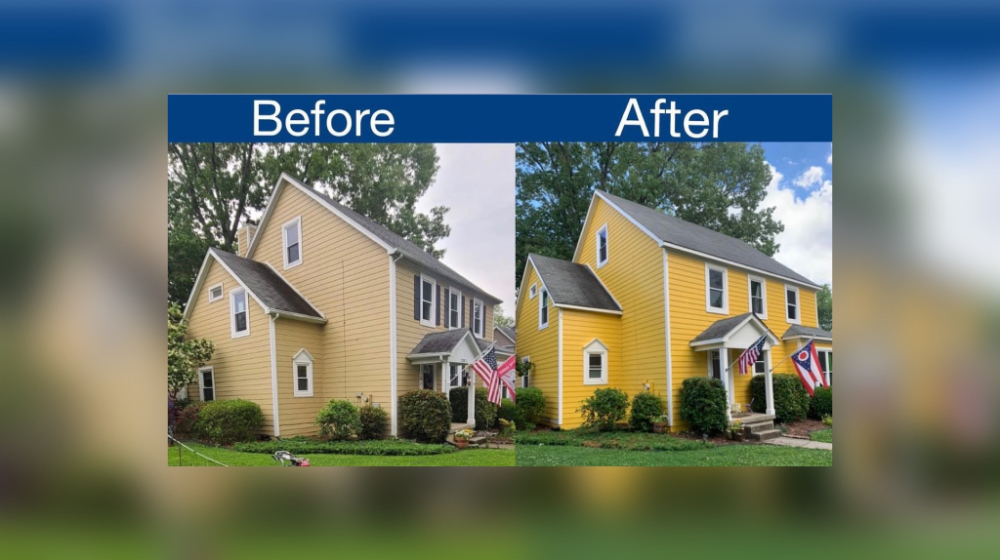 Yellow House Exterior