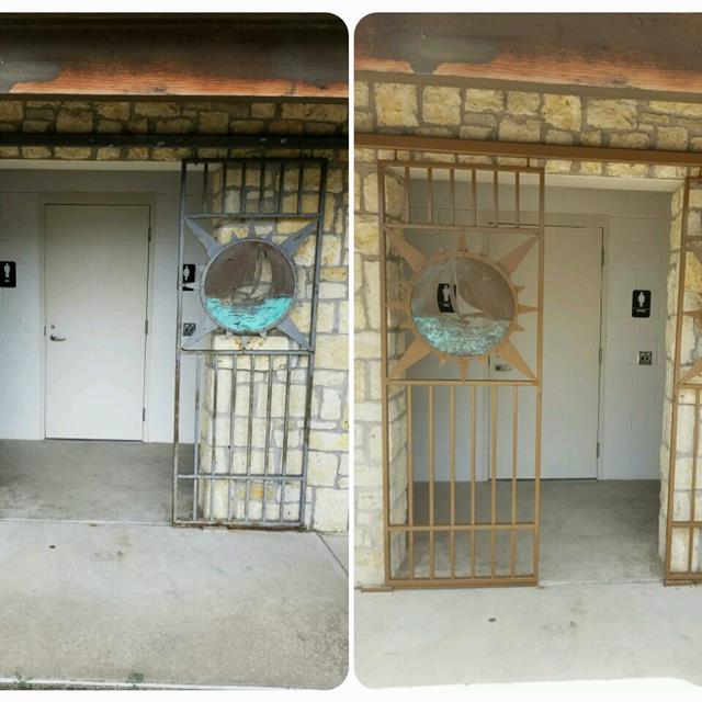 before and after exterior