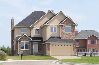 Large House in Suburban Neighborhood