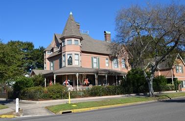 victorian coral exterior paint styles.