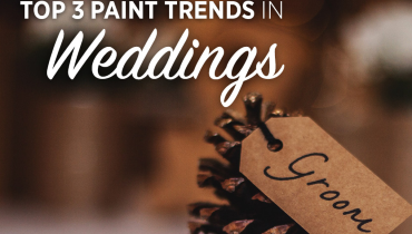 Top Paint Trends in Weddings.