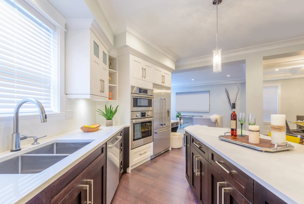 Modern kitchen.