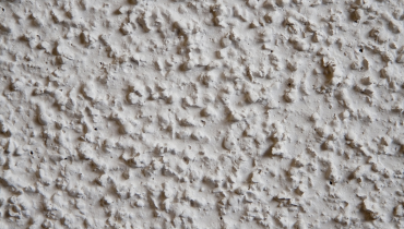 Popcorn ceiling.