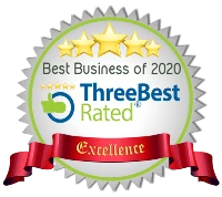 Best Business of 2020 badge.